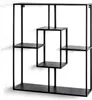 Scaffale da parete HAKU nero - metallo, L/A/P: 60x70x18 cm Anteprima dell’immagine prodotto 1