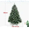Yorbay Sapin de Noël artificiel 180cm, avec pied en métal, Voir les images du produit 2