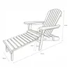 AXI Alexa Sedia Adirondack con poggiapiedi, pieghevole, Anteprima dell’immagine prodotto 3
