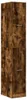 vidaXL Apothekerschrank Räuchereiche 30x41x174,5 cm Produktbild-Vorschau 4