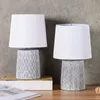 lot de 2 lampes de table ou de chevet BRUBAKER 33 cm Gris Voir les images du produit 3