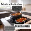 STONELINE® Casseruola grigia 43x26 cm | con coperchio Anteprima dell’immagine prodotto 4