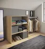 VCM Holz Kleiderschrank  | offener Schrank | begehbarer Produktbild-Vorschau 2