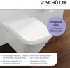 SCHÜTTE Duroplast WC-Sitz WHITE, E-Form, für Geberit RENOVA Produktbild-Vorschau 6