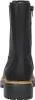 Back view of a black boot with a thick sole. Voir les images du produit