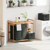 AdelDream Panier à linge 4 compartiments Collecteur de Voir les images du produit 9