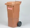 Müllgroßbehälter 240l HDPE braun fahrbar,n.EN 840 SULO Produktbild-Vorschau 5
