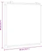 vidaXL Magnetická tabuľa 40x40x1,7 cm hliník Náhľad obrázku produktu 6