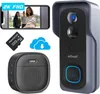 ieGeek 2K video zvonek s kamerou a 32GB SD kartou, Wlan Náhled obrázku produktu 1