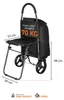 Nákupný vozík NILS NC4303 so sedadlom, 40 l, skladací, s Náhľad obrázku produktu 6