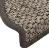 vidaXL Tapis d'escalier autocollant aspect sisal 15 pcs. Voir les images du produit 21