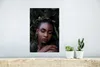 MuchoWow® Poster Frau - Laub - Schatten 20x30 cm - Produktbild-Vorschau 5