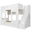 Letto a castello 90x200 cm con 2 cassetti, lettino a Anteprima dell’immagine prodotto 8