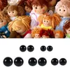 100 pcs 6-12mm couleur yeux de sécurité en plastique pour Voir les images du produit 10