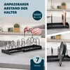 eluno Topfdeckel und Pfannenhalter für 7 Töpfe, Pfannen, Produktbild-Vorschau 4