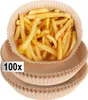 Papier für Heißluftfritteuse Ø 20 cm, 100 Stück, Produktbild-Vorschau 1