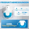 Zeepdispenser, wandgemonteerde zeepdispenser, Productafbeelding-voorbeeld 3