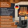 BLACK OAK Kaminbesteck DAVOS 5-teilig H60xB29xT16cm schwarz Produktbild-Vorschau 6
