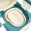 Tragbare Toilette max 150kg  Erwachsenen Töpfstuhl für   Produktbild-Vorschau 10