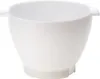 A white mixing bowl with handles on a white background. Produktbild-Vorschau