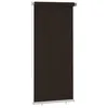 vidaXL Außenrollo 105 (B) x 230 (H) cm Braun HDPE Produktbild-Vorschau 7