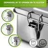 Blockhütte RVS lunchbox 1400 ml grote broodtrommel 3 vakjes Productafbeelding-voorbeeld 4
