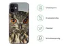 MuchoWow® Handyhülle Schutzhülle Hülle für iPhone 12 Braune Produktbild-Vorschau 7