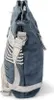 A side view of a blue handbag with silver accents. Anteprima dell’immagine prodotto
