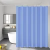 Badezimmer-Duschvorhang Basic Blau 140 x 180 cm Produktbild-Vorschau 1