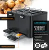 Arendo Toaster, 4 kurze Schlitze, für 4 Scheiben, 1750 W, Produktbild-Vorschau 4