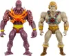 Two action figures, He-Man and Vecna, are shown standing side-by-side against a white background. Produktbild-Vorschau