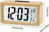Wecker Holz Optik Wecker digital für Nachttisch mit Produktbild-Vorschau 2