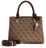 GUESS Damen Handtasche Noelle II Latte Logo/Brown : Latte Produktbild-Vorschau 3