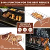 set di 2 porta costine e arrosto bremermann 2in1, porta Anteprima dell’immagine prodotto 3