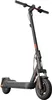 A studio shot of a black electric scooter against a white background. Produktbild-Vorschau