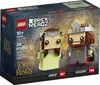 The image shows the LEGO BrickHeadz packaging for the Aragorn and Arwen set from The Lord of the Rings. Produktbild-Vorschau