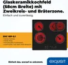 Exquisit Kochfeld EKC 601-2.1 BZ | Glaskeramik | Touch Produktbild-Vorschau 2