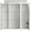 Badezimmer Spiegelschrank 3-türig LED-Lampe 70 cm Grafit Produktbild-Vorschau 16