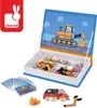 Janod Janod Magnetibook Racers Voertuigen - Magneetboek Anteprima dell’immagine prodotto 13