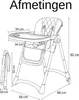 Bebies First Chaise haute bébé - compacte et pliable, Voir les images du produit 3