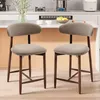 COLAMY 2er-Set Barhocker, moderne Thekenstühle mit Produktbild-Vorschau 3