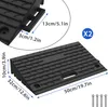 XINZI 2ks gumový nájezd na obrubník 53x32x10cm - nosnost Náhled obrázku produktu 2