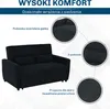Sofa rozkładana HOMCOM, sofa 2-osobowa z funkcją spania, Podgląd zdjęcia produktu 5
