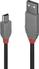 LINDY USB 2.0 kabel typu A/Mini-B Anthra Line M/M 5m Náhled obrázku produktu 3