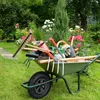 Relaxdays Schubkarrenrad 3.50-6, Vollgummi, Produktbild-Vorschau 2