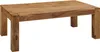A wooden coffee table on a white background. Produktbild-Vorschau