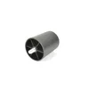 A single black furniture leg with a silver threaded bolt is shown against a white background. Voir les images du produit