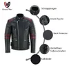 Motorradjacke Retro Vintag Oldschool Lederjacke, Produktbild-Vorschau 6
