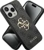 Guess 4G Big Metal Logo - iPhone 15 Pro Case (gray) Produktbild-Vorschau 2