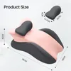 （Rosa-Schwarz）Coussin cervical en mousse à mémoire de forme Voir les images du produit 8